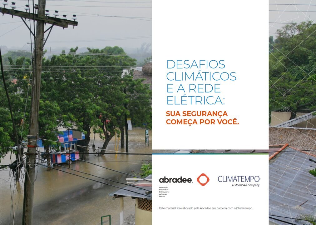 EnergyChannel e Climatempo lançam e-book em parceria com a Abradee sobre impactos climáticos no setor elétrico