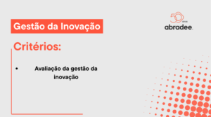 Critério de avaliação prêmio ABRADEE